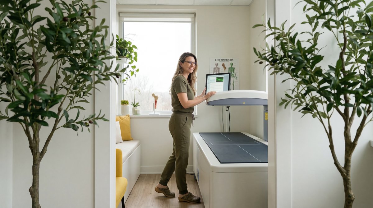 Peaceful natural environment symbolizing stress reduction and cortisol management for hormone balance.