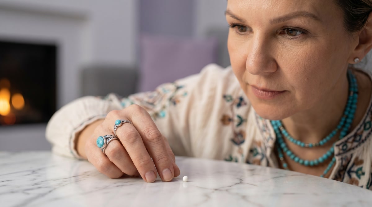Light therapy lamp and calendar representing winter fatigue management